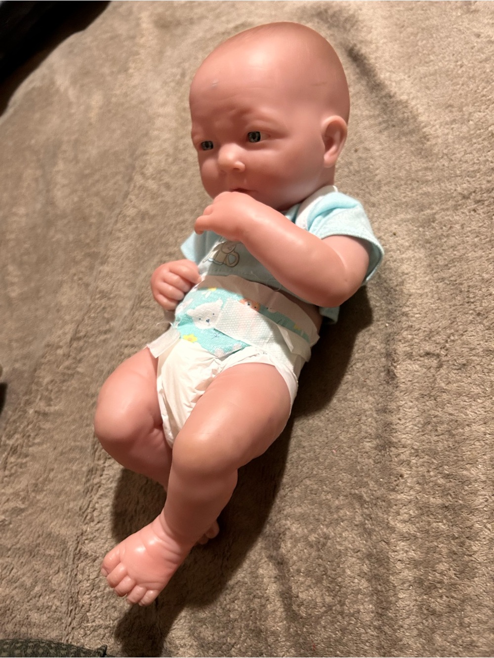 Baby Doll in Light Blue Outfit - Kids Accessories